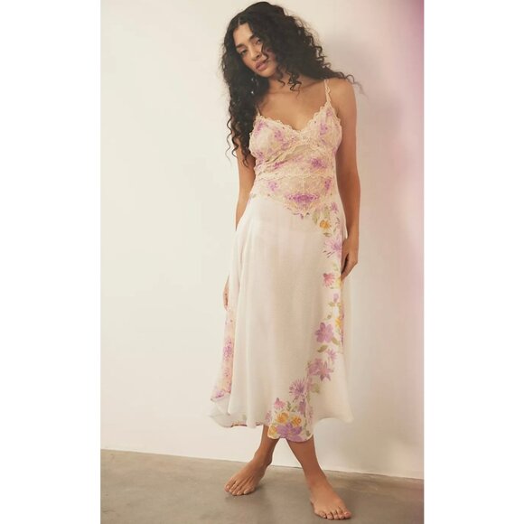 Free People Spring Soiree Midi Slip Spring Combo XL NWT - Picture 1 of 8
